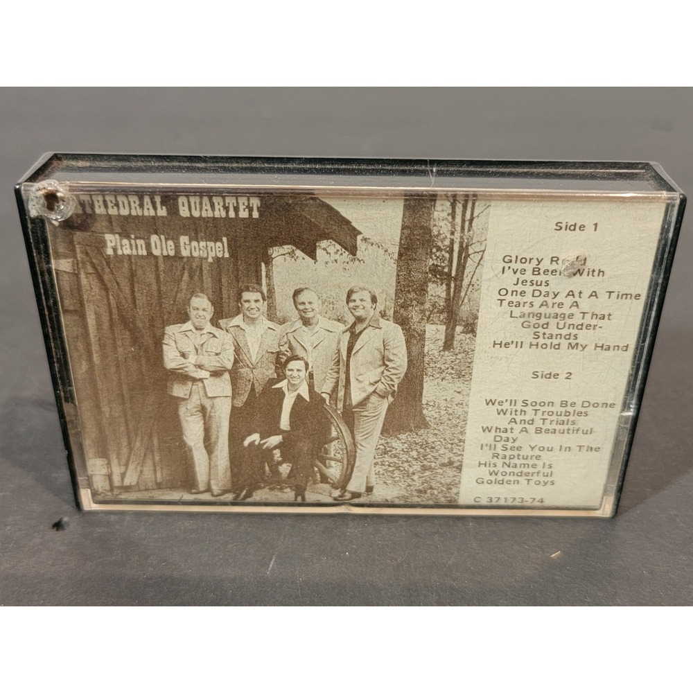 The Cathedral Quartet‎ Plain Ole Gospel Cassette Rite Record Productions